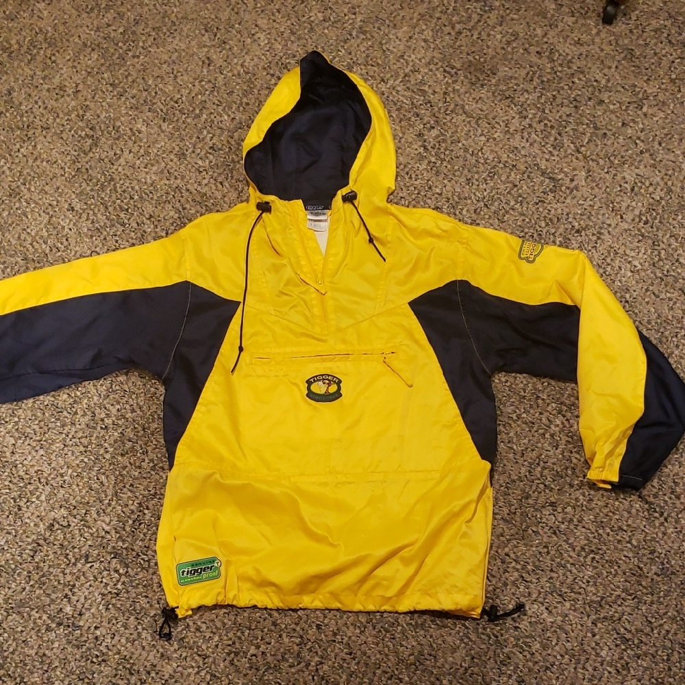 Yellow And Navy DISNEY'S TIGGER rain Pullover